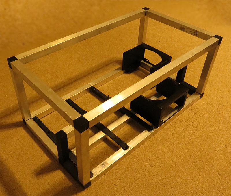 CryptoScythe v0.2 multi-GPU open-air computer frame