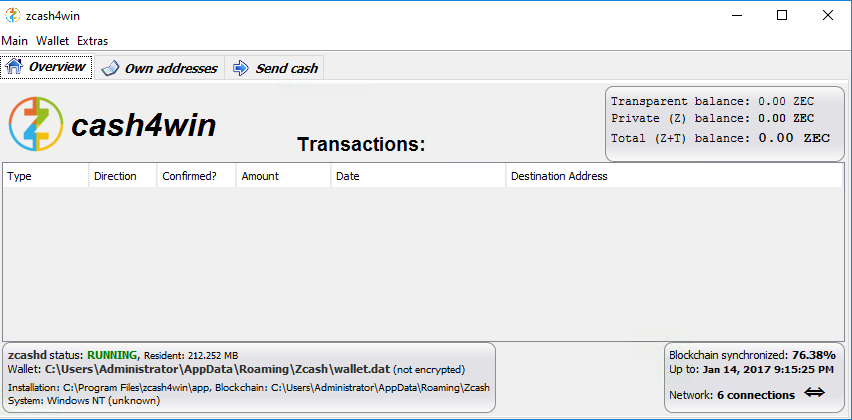 cuda zcash miner wallet